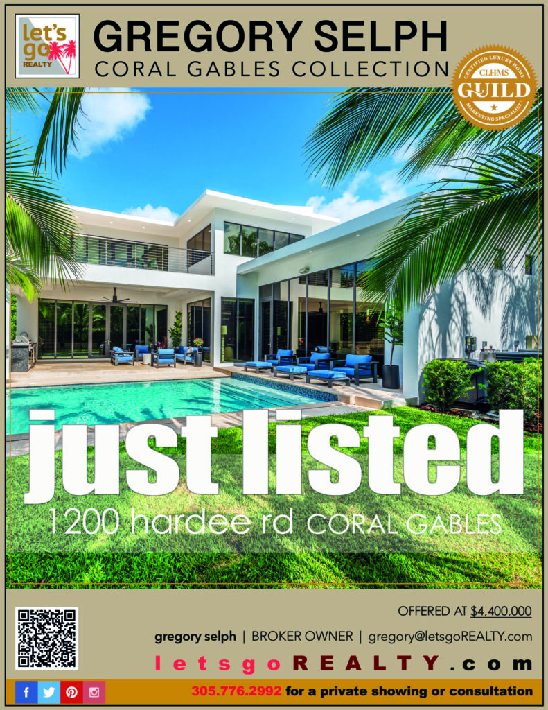 JUST LISTED 1200 Hardee Rd | Coral Gables FL 33146 | #coralgables #gregoryselph # letsgorealty