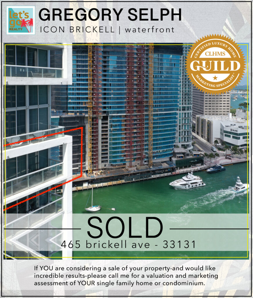 SOLD 465 brickell ave unit 1002miami FL 33131 #gregoryselph