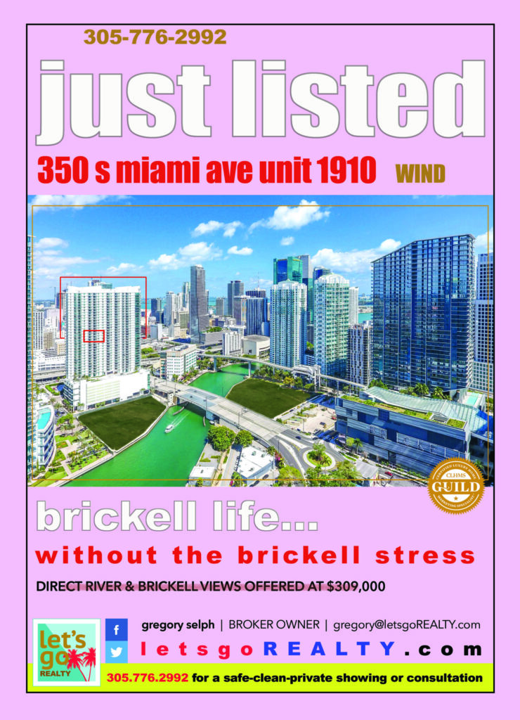 JUST LISTED 350 s miami ave unit 1910 | miami FL 33130 | WIND #gregoryselph