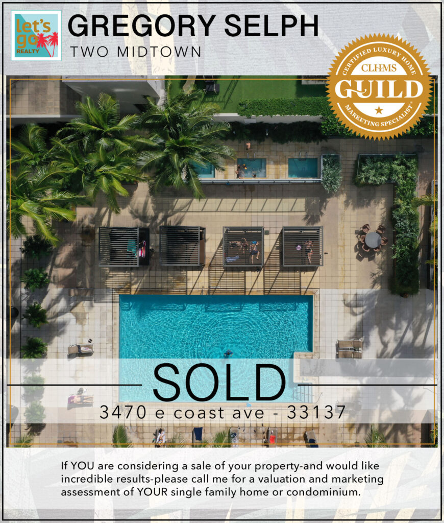 SOLD 3470 E Coast Ave miami FL 33132 #gregoryselph