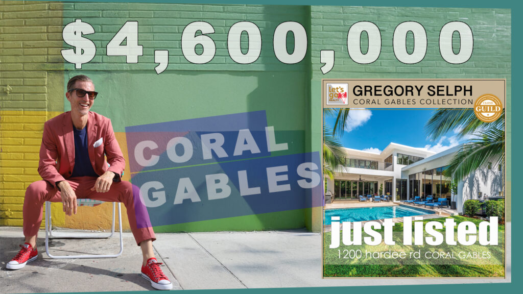 gregory selph-let's go REALTY presents | 1200 hardee rd​ | coral gables FL 33146
